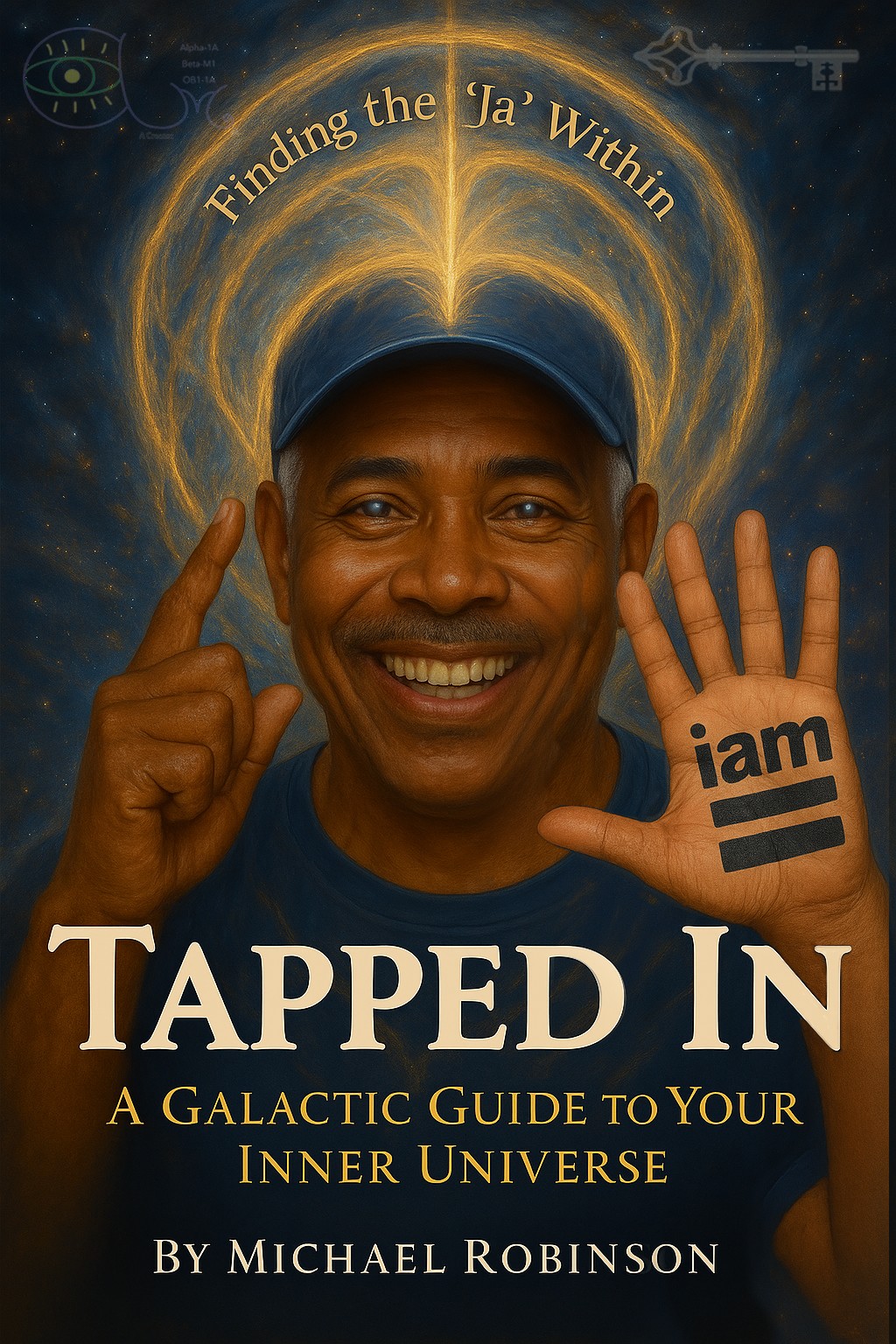 TAPPED IN: A Galactic Guide to Your Inner Universe by Michael Robinson — original book cover